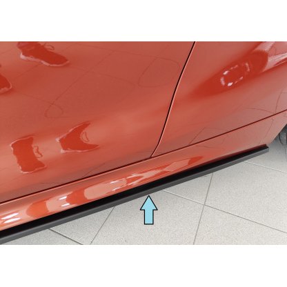 Rieger spoiler pod boční práh mont. strana levá pro BMW řada 1 F21 sedan / 2-dvéř., r.v. 09/12-03/2015, plast ABS bez povrchové úpravy