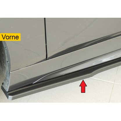 Rieger spoiler pod boční práh mont. strana levá pro BMW řada 1 F40 hatchback / 4-dr., r.v. 07/19-, plast ABS bez povrchové úpravy