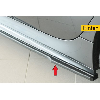 Rieger spoiler pod boční práh mont. strana levá pro BMW řada 1 F40 hatchback / 4-dr., r.v. 07/19-, plast ABS bez povrchové úpravy