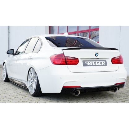 Rieger spoiler pod boční práh mont. strana levá pro BMW řada 3 F30, F31 sedan, touring vč. faceliftu, r.v. 02/12-06/15, 07/15-, 10/12-06/15, plast ABS bez povrchové úpravy