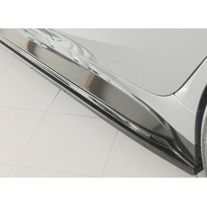 Rieger spoiler pod boční práh mont. strana levá pro BMW Řada 3 G80 M3 CS G34MKS sedan, 01/23-, plast ABS lakovaný do černé lesklé barvy