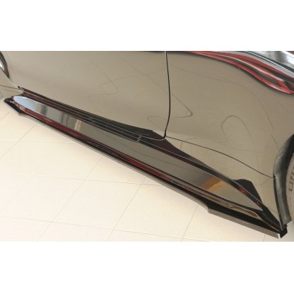Rieger spoiler pod boční práh mont. strana levá pro BMW Řada 4 G82 M4 CSL G34MKS kupé, 07/22-, plast ABS lakovaný do černé lesklé barvy