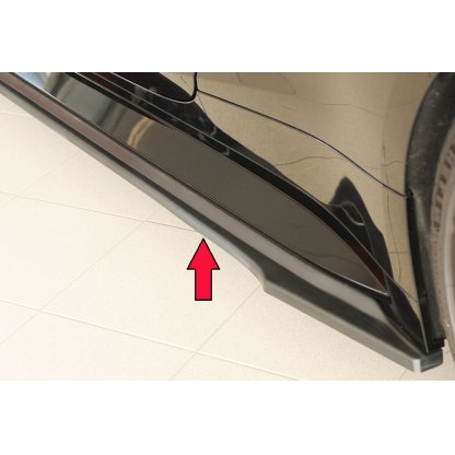 Rieger spoiler pod boční práh mont. strana levá pro BMW Řada 4 G82 M4 CSL G34MKS kupé, r.v. 07/22-, plast ABS bez povrchové úpravy