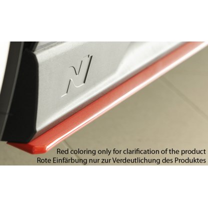 Rieger spoiler pod boční práh mont. strana levá pro Hyundai i30 N PDE 5-dvéř. (fastback), 5-dvéř. (hatchback), r.v. 07/17-, plast ABS bez povrchové úpravy