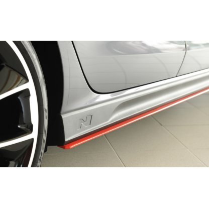 Rieger spoiler pod boční práh mont. strana levá pro Hyundai i30 N-Performance PDE 5-dvéř. (fastback), 5-dvéř. (hatchback), r.v. 07/17-, plast ABS bez povrchové úpravy
