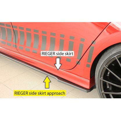 Rieger spoiler pod boční práh mont. strana levá pro Seat Leon KL 5-dvéř., r.v. 04/20-, plast ABS bez povrchové úpravy
