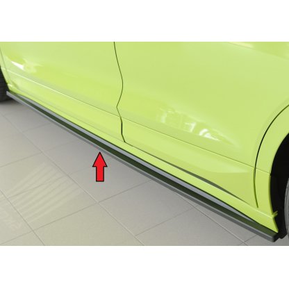 Rieger spoiler pod boční práh mont. strana levá pro Škoda Enyaq iV RS SUV (5AZ), r.v. 07/21-, plast ABS bez povrchové úpravy