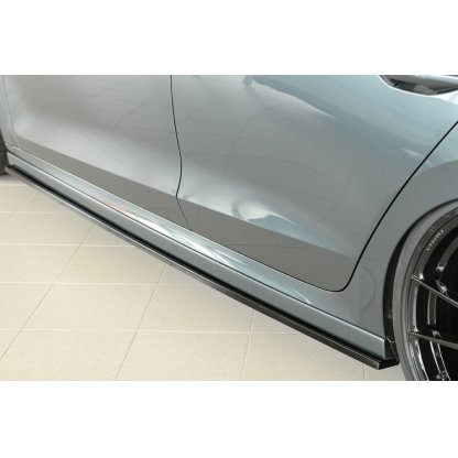 Rieger spoiler pod boční práh mont. strana levá pro Škoda Octavia RS NX combi, 07/20-, plast ABS lakovaný do černé lesklé barvy