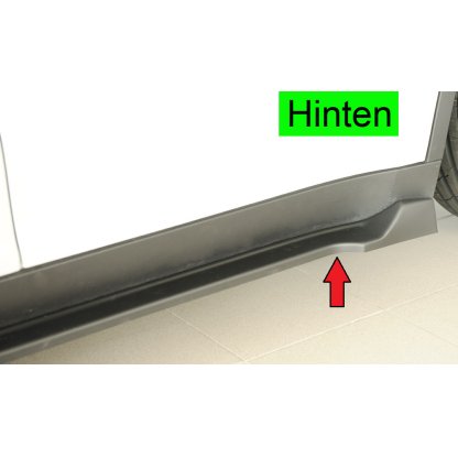 Rieger spoiler pod boční práh mont. strana levá pro Tesla Model Y 003, r.v. 03/20-, plast ABS bez povrchové úpravy
