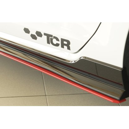 Rieger spoiler pod boční práh mont. strana levá pro Volkswagen Golf 7 GTI-TCR 3-dvéř., 5-dvéř., r.v. 01/19-, plast ABS bez povrchové úpravy