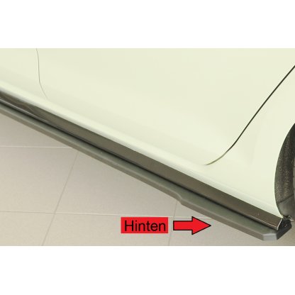 Rieger spoiler pod boční práh mont. strana levá pro Volkswagen Golf 7 R-Line 3-dvéř., r.v. 02/17-, plast ABS bez povrchové úpravy