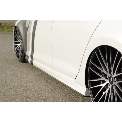 Rieger spoiler pod boční práh mont. strana levá pro Volkswagen Golf 7 vč. GTD, R 3-dvéř., 5-dvéř. před faceliftem, r.v. 06/13-12/16, 10/12-12/16, 12/13-12/16, plast ABS bez povrchové úpravy