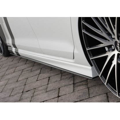 Rieger spoiler pod boční práh mont. strana levá pro Volkswagen Golf 7 vč. GTD, R 3-dvéř., 5-dvéř. před faceliftem, r.v. 06/13-12/16, 10/12-12/16, 12/13-12/16, plast ABS bez povrchové úpravy