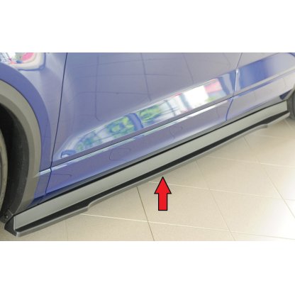 Rieger spoiler pod boční práh mont. strana levá pro Volkswagen T-roc R A1 5-dvéř., r.v. 01/22-, plast ABS bez povrchové úpravy