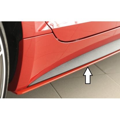 Rieger spoiler pod boční práh mont. strana pravá pro Audi A5 B9, F5 Sportback před faceliftem, r.v. 07/16-12/19, plast ABS bez povrchové úpravy
