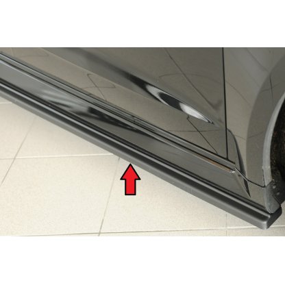 Rieger spoiler pod boční práh mont. strana pravá pro Audi RS3 8V 5-dvéř. (sportback 8VA / 8VF), r.v. 02/17-, plast ABS bez povrchové úpravy