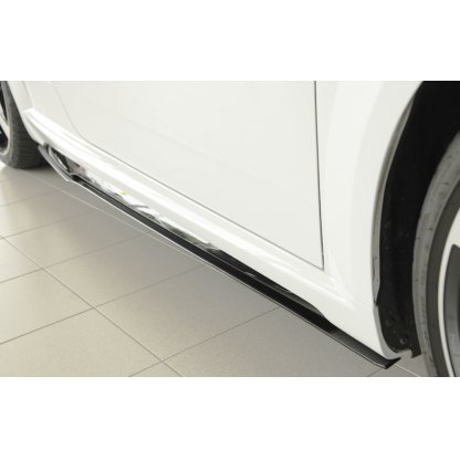 Rieger spoiler pod boční práh mont. strana pravá pro Audi TT RS 8J, 8J1-FV, 8S kupé, roadster po faceliftu, r.v. 09/18-, plast ABS bez povrchové úpravy