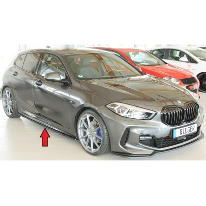 Rieger spoiler pod boční práh mont. strana pravá pro BMW řada 1 F40 hatchback / 4-dr., r.v. 07/19-, plast ABS bez povrchové úpravy