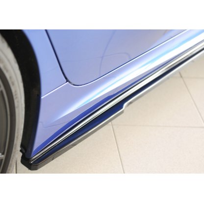 Rieger spoiler pod boční práh mont. strana pravá pro BMW řada 3 G20 sedan, 03/19-, plast ABS lakovaný do černé lesklé barvy