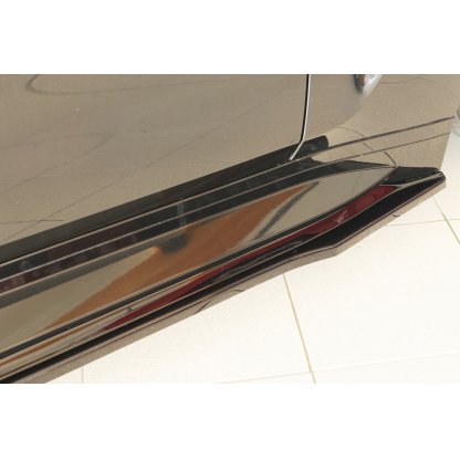 Rieger spoiler pod boční práh mont. strana pravá pro BMW Řada 4 G82 M4 CSL G34MKS kupé, 07/22-, plast ABS lakovaný do černé lesklé barvy