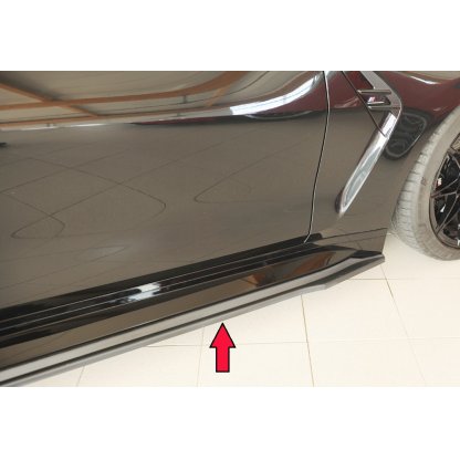 Rieger spoiler pod boční práh mont. strana pravá pro BMW Řada 4 G82 M4 CSL G34MKS kupé, r.v. 07/22-, plast ABS bez povrchové úpravy