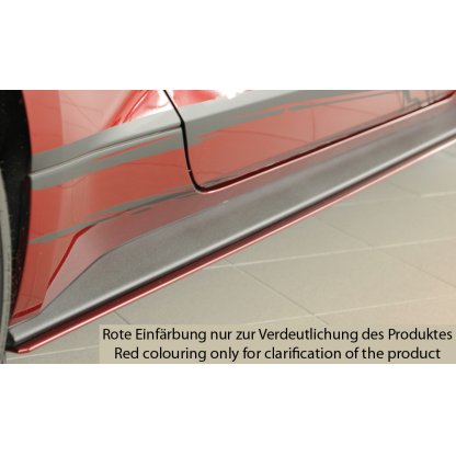 Rieger spoiler pod boční práh mont. strana pravá pro Ford Mustang 6 LAE kabriolet, kupé před faceliftem, r.v. 11/14-07/17, plast ABS bez povrchové úpravy