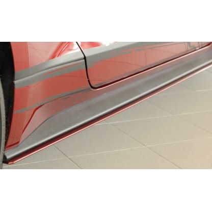 Rieger spoiler pod boční práh mont. strana pravá pro Ford Mustang 6 LAE kabriolet, kupé před faceliftem, r.v. 11/14-07/17, plast ABS bez povrchové úpravy
