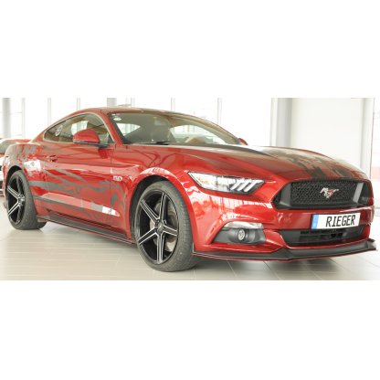 Rieger spoiler pod boční práh mont. strana pravá pro Ford Mustang 6 LAE kabriolet, kupé před faceliftem, r.v. 11/14-07/17, plast ABS bez povrchové úpravy