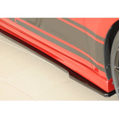Rieger spoiler pod boční práh mont. strana pravá pro Seat Leon KL 5-dvéř., 04/20-, plast ABS lakovaný do černé lesklé barvy