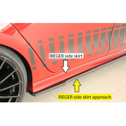 Rieger spoiler pod boční práh mont. strana pravá pro Seat Leon KL 5-dvéř., r.v. 04/20-, plast ABS bez povrchové úpravy