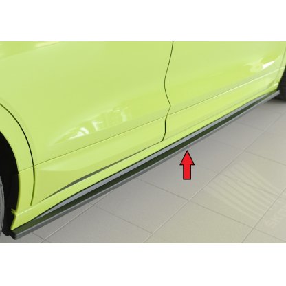 Rieger spoiler pod boční práh mont. strana pravá pro Škoda Enyaq iV RS SUV (5AZ), r.v. 07/21-, plast ABS bez povrchové úpravy