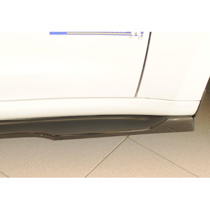Rieger spoiler pod boční práh mont. strana pravá pro Tesla Model 3 003, 06/18-, plast ABS lakovaný do černé lesklé barvy