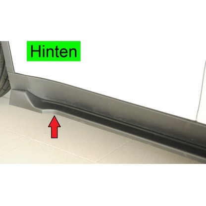 Rieger spoiler pod boční práh mont. strana pravá pro Tesla Model Y 003, r.v. 03/20-, plast ABS bez povrchové úpravy
