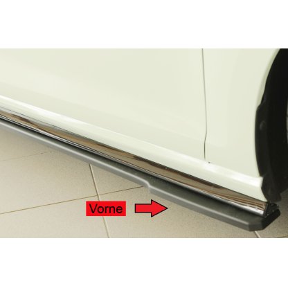 Rieger spoiler pod boční práh mont. strana pravá pro Volkswagen Golf 7 R-Line 3-dvéř., r.v. 02/17-, plast ABS bez povrchové úpravy