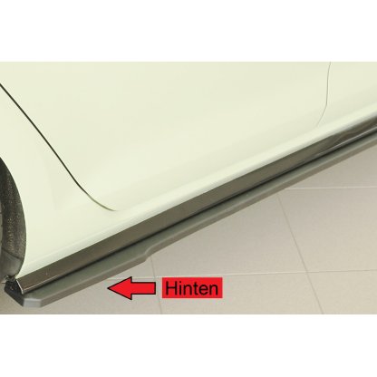 Rieger spoiler pod boční práh mont. strana pravá pro Volkswagen Golf 7 R-Line 3-dvéř., r.v. 02/17-, plast ABS bez povrchové úpravy