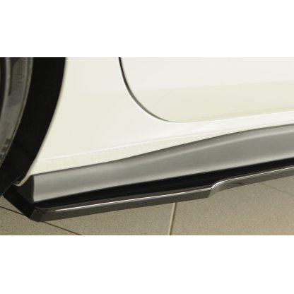Rieger spoiler pod boční práh mont. strana pravá pro Volkswagen Golf 8 GTI Clubsport 5-dvéř., 10/20-, plast ABS lakovaný do černé lesklé barvy
