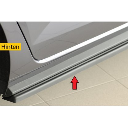 Rieger spoiler pod boční práh mont. strana pravá pro Volkswagen Polo AW 5-dvéř., r.v. 06/21-, plast ABS bez povrchové úpravy