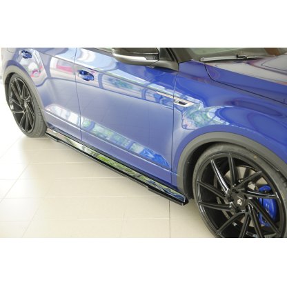 Rieger spoiler pod boční práh mont. strana pravá pro Volkswagen T-roc R A1 5-dvéř., 01/22-, plast ABS lakovaný do černé lesklé barvy