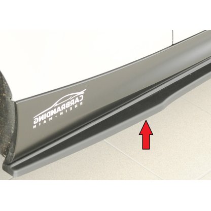 Rieger spoiler pod boční práh mont. strana pro BMW řada 2 F23 kabriolet, r.v. 07/17-, plast ABS bez povrchové úpravy