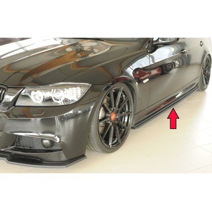 Rieger spoiler pod boční práh mont. strana pro BMW řada 3 E91 touring, r.v. 09/08-, plast ABS bez povrchové úpravy, levá strana
