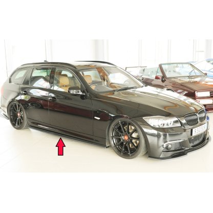 Rieger spoiler pod boční práh mont. strana pro BMW řada 3 E91 touring, r.v. 09/08-, plast ABS bez povrchové úpravy, pravá strana