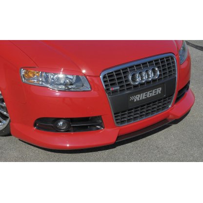 Rieger spoiler pod přední nárazník pro Audi A4 8E avant, sedan po faceliftu, r.v. 11/04-, plast ABS bez povrchové úpravy, bez žebrování