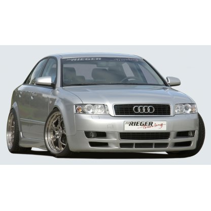 Rieger spoiler pod přední nárazník pro Audi A4 8E avant, sedan, r.v. 11/00-10/04, plast ABS bez povrchové úpravy