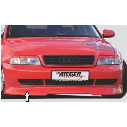Rieger spoiler pod přední nárazník pro Audi A4 B5 avant, sedan, r.v. 11/94-98, plast ABS bez povrchové úpravy, r.v. 11/1994-1998
