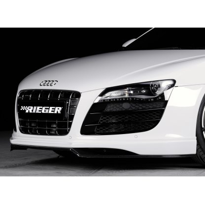 Rieger spoiler pod přední nárazník pro Audi R8 42 kupé, spyder, r.v. 04/07-, plast ABS bez povrchové úpravy