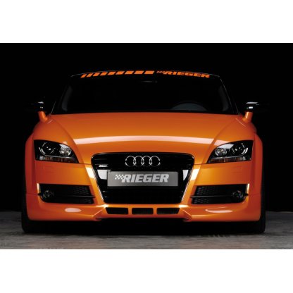 Rieger spoiler pod přední nárazník pro Audi TT 8J kupé, roadster před faceliftem, r.v. 09/06-06/10, plast ABS bez povrchové úpravy