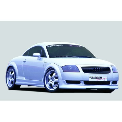 Rieger spoiler pod přední nárazník pro Audi TT 8N kupé, roadster, plast ABS bez povrchové úpravy