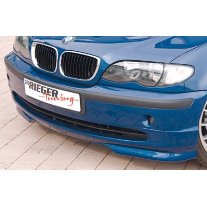 Rieger spoiler pod přední nárazník pro BMW řada 3 E46 sedan, touring po faceliftu, r.v. 02/02-, plast ABS bez povrchové úpravy