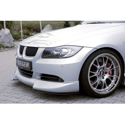 Rieger spoiler pod přední nárazník pro BMW řada 3 E90, E91 sedan, touring před faceliftem, r.v. 03/05-08/08, 08/05-08/08, plast ABS bez povrchové úpravy