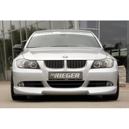 Rieger spoiler pod přední nárazník pro BMW řada 3 E90, E91 sedan, touring před faceliftem, r.v. 03/05-08/08, 08/05-08/08, plast ABS bez povrchové úpravy